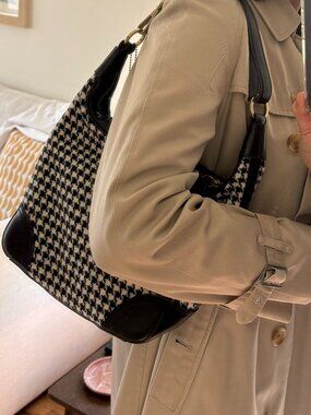 Rare Coach Hamptons Wool Bag